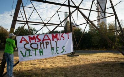 Activists push dirty steel giant ArcelorMittal SA to stop pollution and accelerate transition to green steel