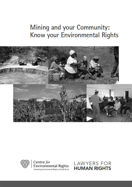 Mining and your Community: Know your Environmental Rights