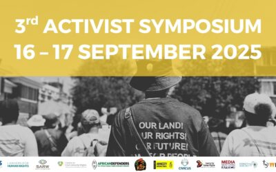 Third Annual Symposium on activist repression